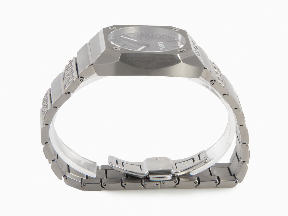 Montre à Quartz Versace Antares, Titane, Gris, 44 x 41.5 mm, VE8F00524