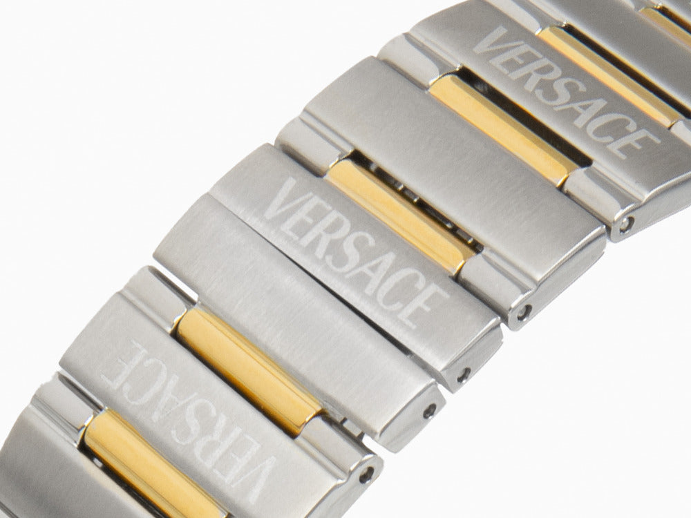 Montre à Quartz Versace Greca Logo Diver, Vert, 43 mm, Verre saphir, VE8G00524