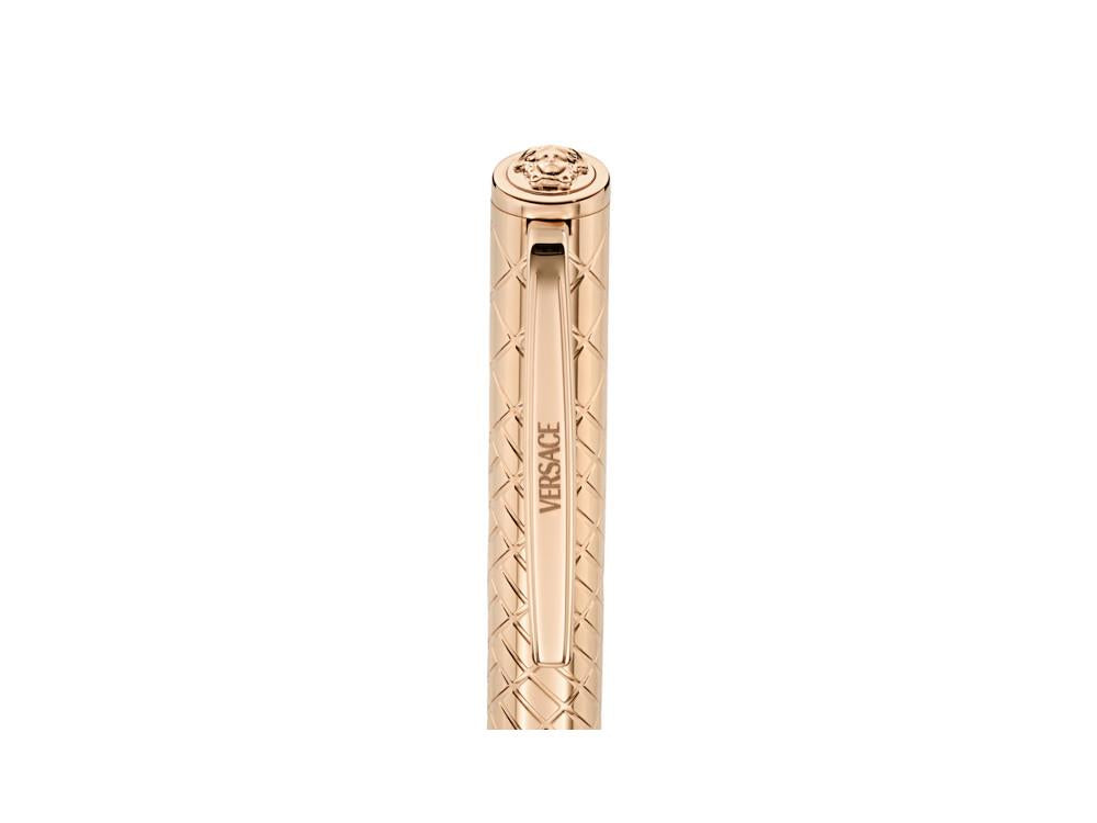 Stylo bille Versace Reve, Acier, Or Rose, VRSC00424