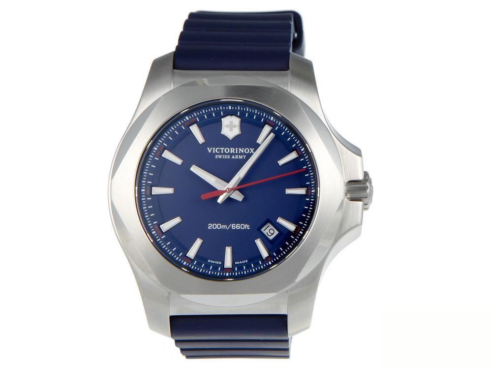Montre à Quartz Victorinox I.N.O.X., Bleu, 43 mm, Superluminova, V241688.1