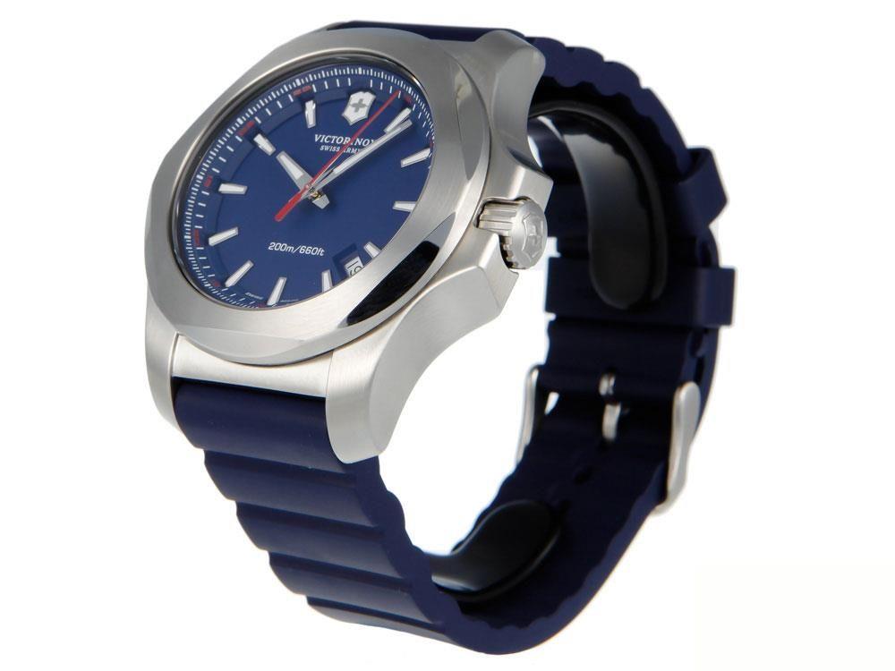 Montre à Quartz Victorinox I.N.O.X., Bleu, 43 mm, Superluminova, V241688.1