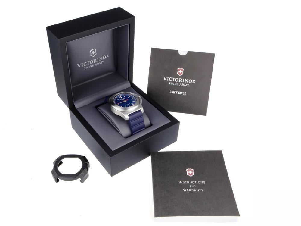 Montre à Quartz Victorinox I.N.O.X., Bleu, 43 mm, Superluminova, V241688.1