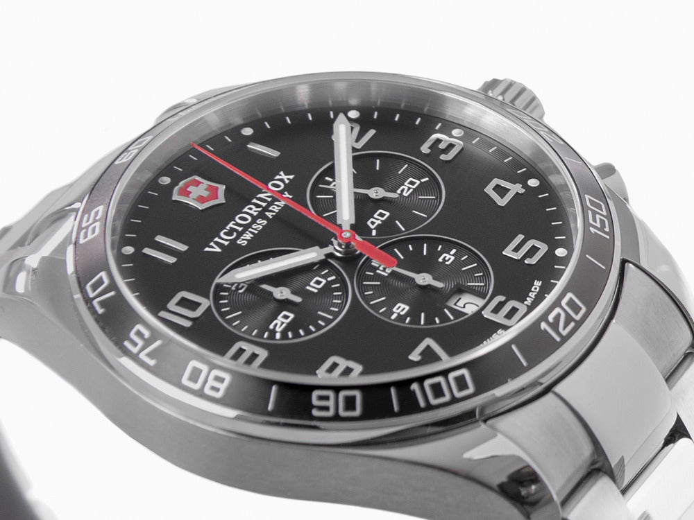 Montre à Quartz Victorinox Fieldforce Classic Chrono, Noir, 42 mm, V241899