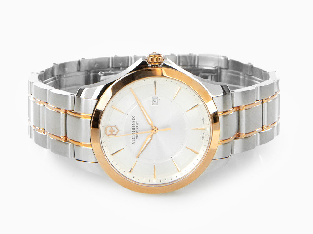 Montre à Quartz Victorinox Alliance Gent, Acier Inoxydable, Gris, 40 mm, V241912