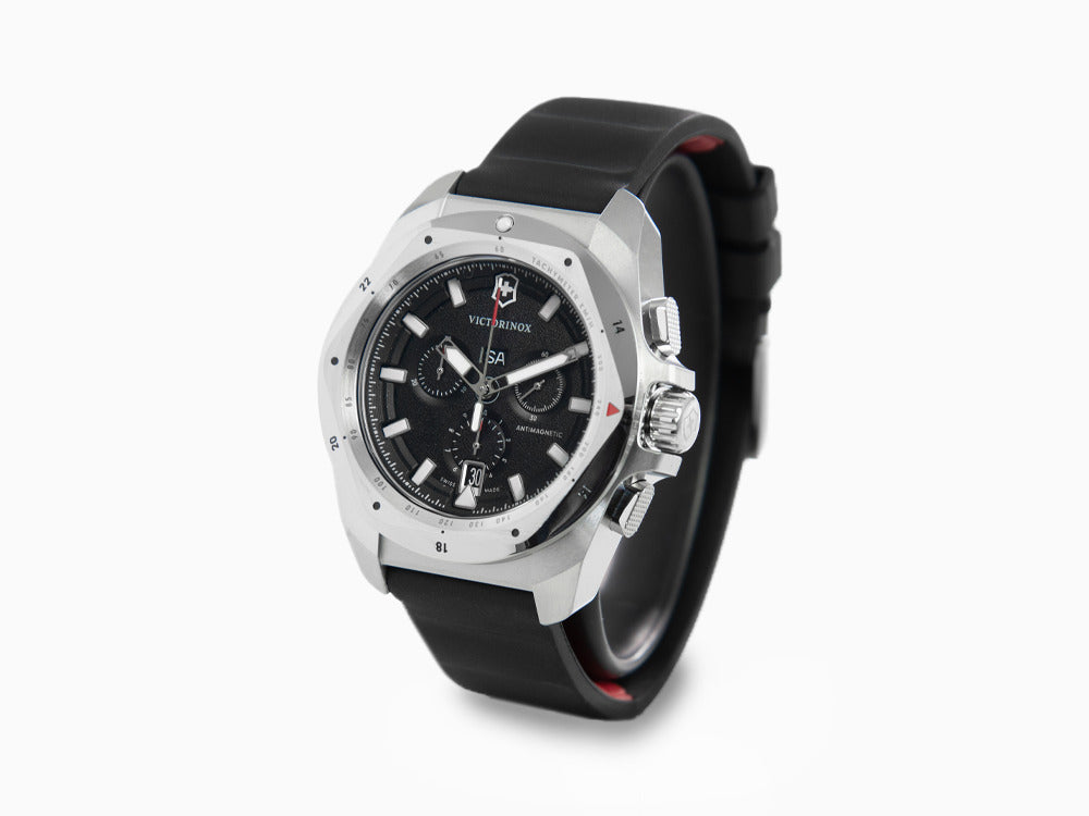 Montre à Quartz Victorinox I.N.O.X. Chrono, Noir, 43 mm, V241983