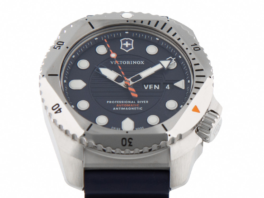 Montre Automatique Victorinox Dive Pro, Bleu, 43 mm, 30 atm, Jour, V241995