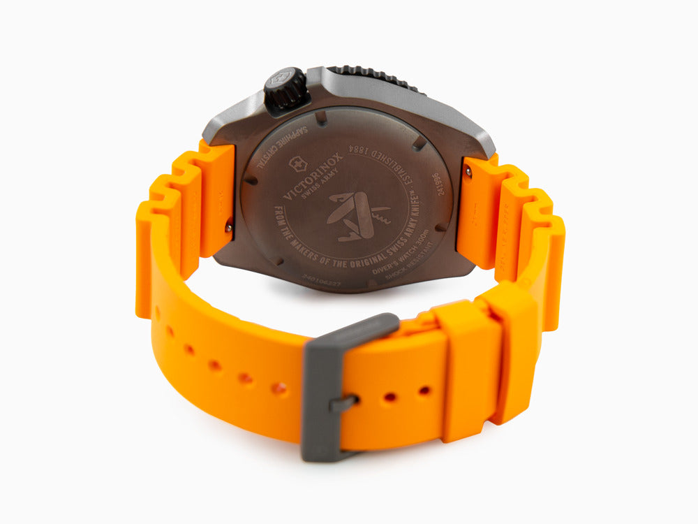 Montre Automatique Victorinox Dive Pro, Titane, Noir, 43 mm, 30 atm, V241996