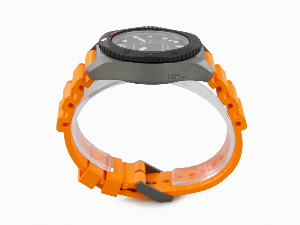 Montre Automatique Victorinox Dive Pro, Titane, Noir, 43 mm, 30 atm, V241996