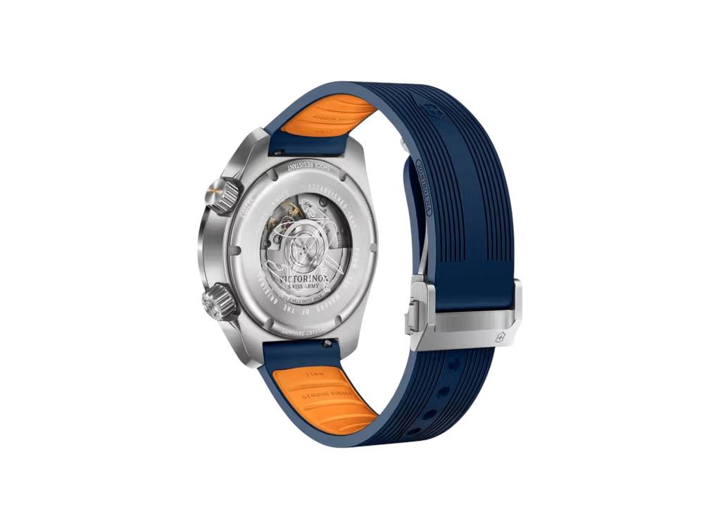 Montre Automatique Victorinox Air Pro, Acier Inoxydable 316L, Bleu,43 mm,V242003