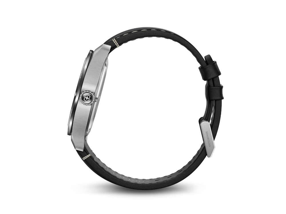 Montre à Quartz Victorinox Swiss Army, Acier Inoxydable, Noir, 42 mm, V242041