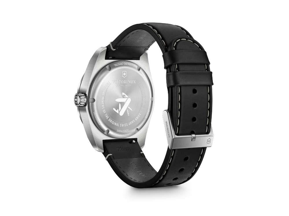 Montre à Quartz Victorinox Swiss Army, Acier Inoxydable, Noir, 42 mm, V242041
