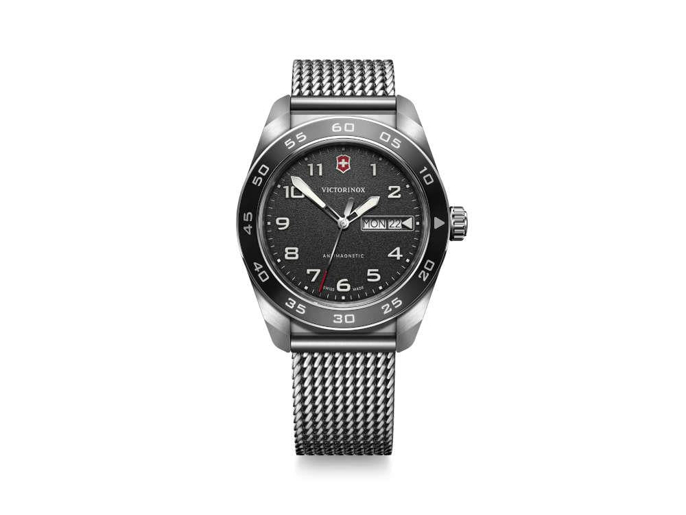 Montre à Quartz Victorinox Swiss Army, Acier Inoxydable, Noir, 42 mm, V242043