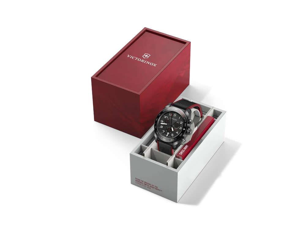 Montre à Quartz Victorinox Swiss Army, Noir, 42 mm, Chronographe, V242051