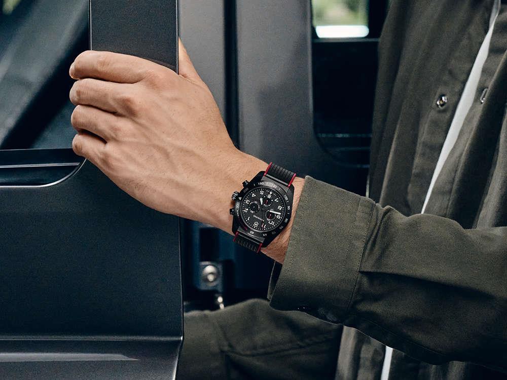 Montre à Quartz Victorinox Swiss Army, Noir, 42 mm, Chronographe, V242051