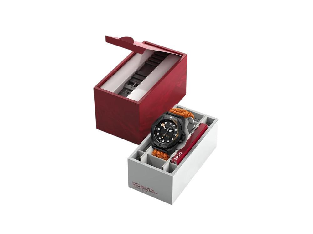 Montre à Quartz Victorinox Dive Pro, Titane, Noir, 43 mm, V242069.1