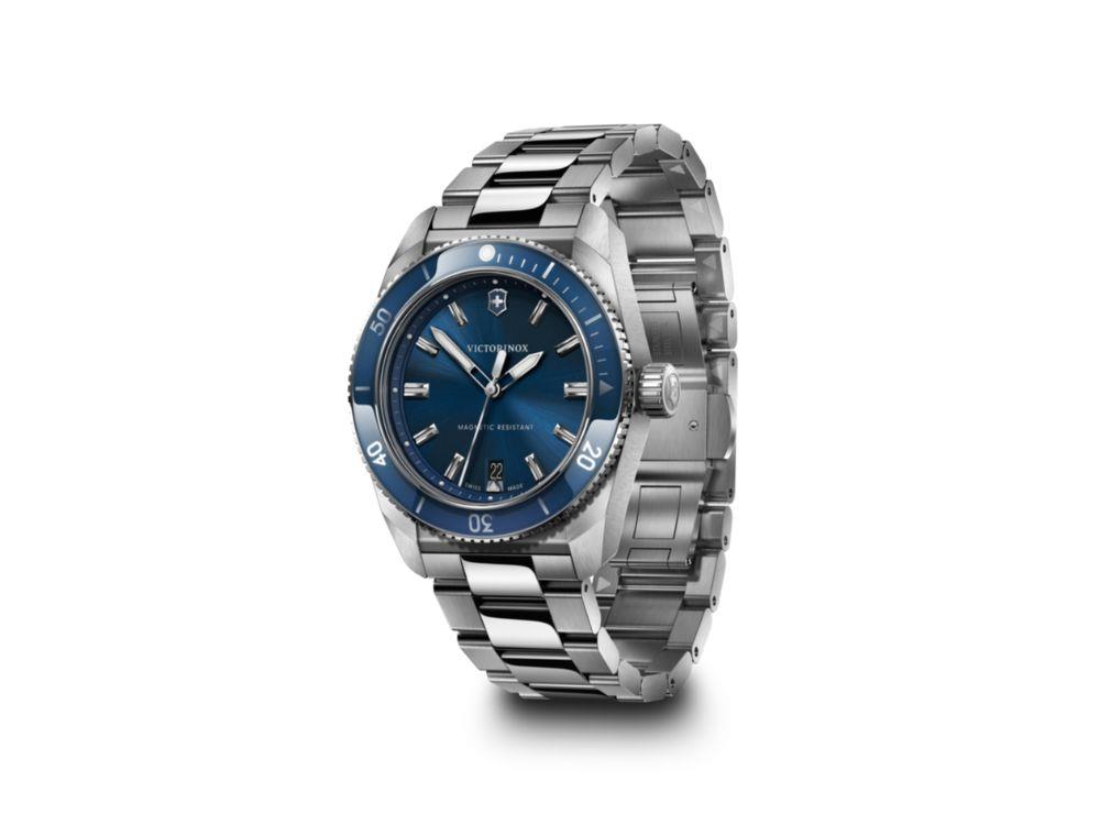 Montre à Quartz Victorinox Maverick, Acier Inoxydable 316L, Bleu, 39 mm, V242095