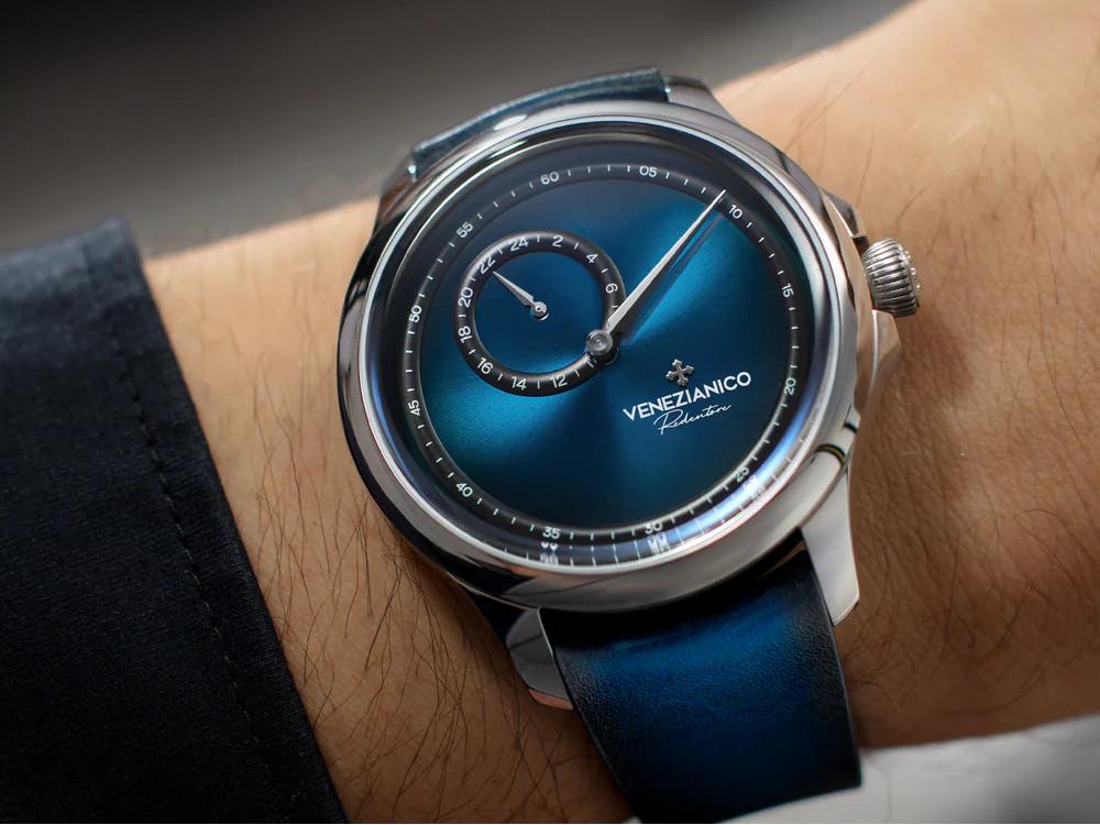 Montre Automatique Venezianico Redentore Enigma , 40 mm, Bleu, 1221571