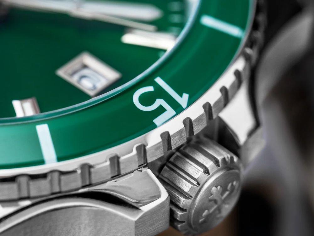 Montre Automatique Venezianico Nereide, 42 mm, Vert, 3321511C
