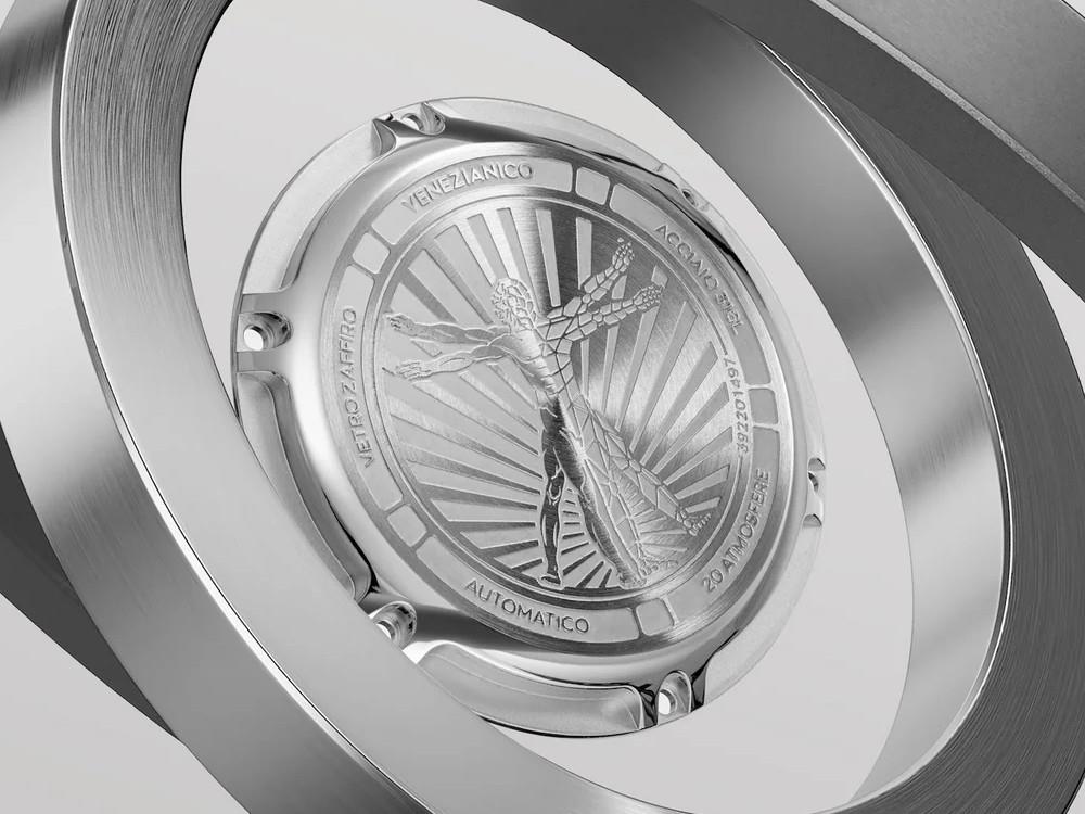 Montre Automatique Venezianico Nereide Ultraleggero, 42 mm, Gris, 3921508