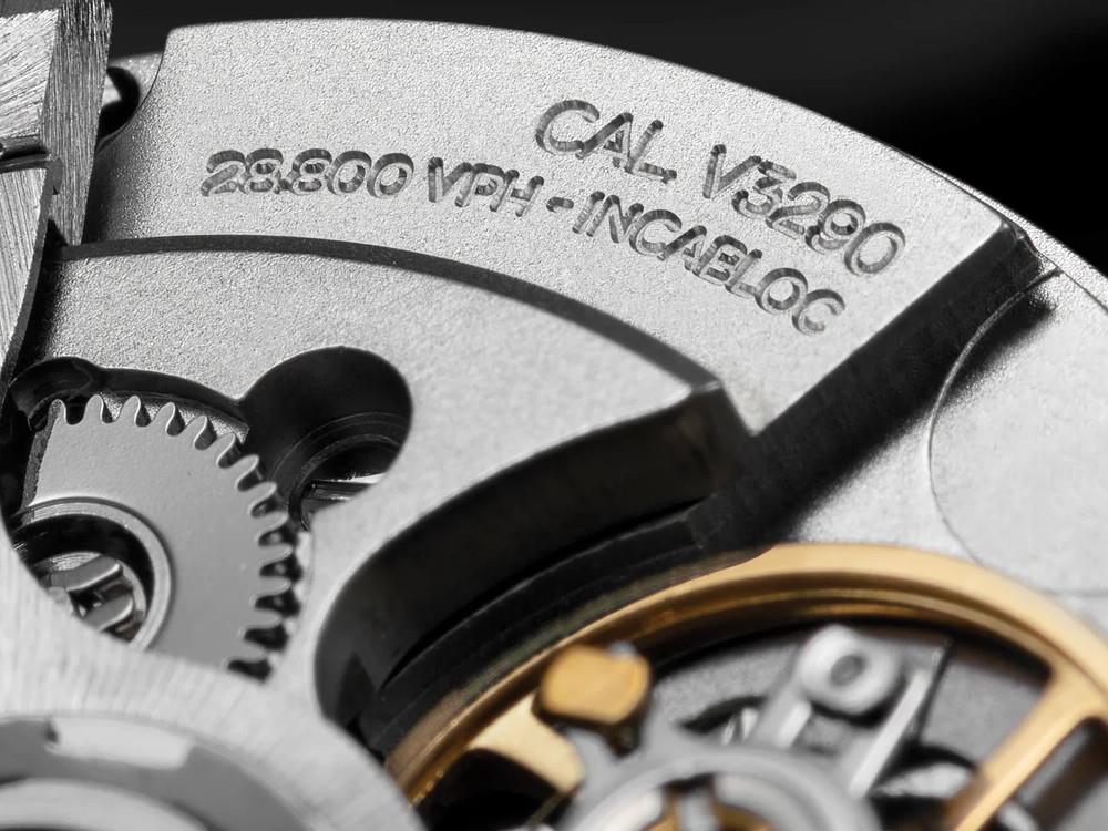 Montre Automatique Venezianico Nereide GMT Ceratung™, 42 mm, Noir, 4521500S