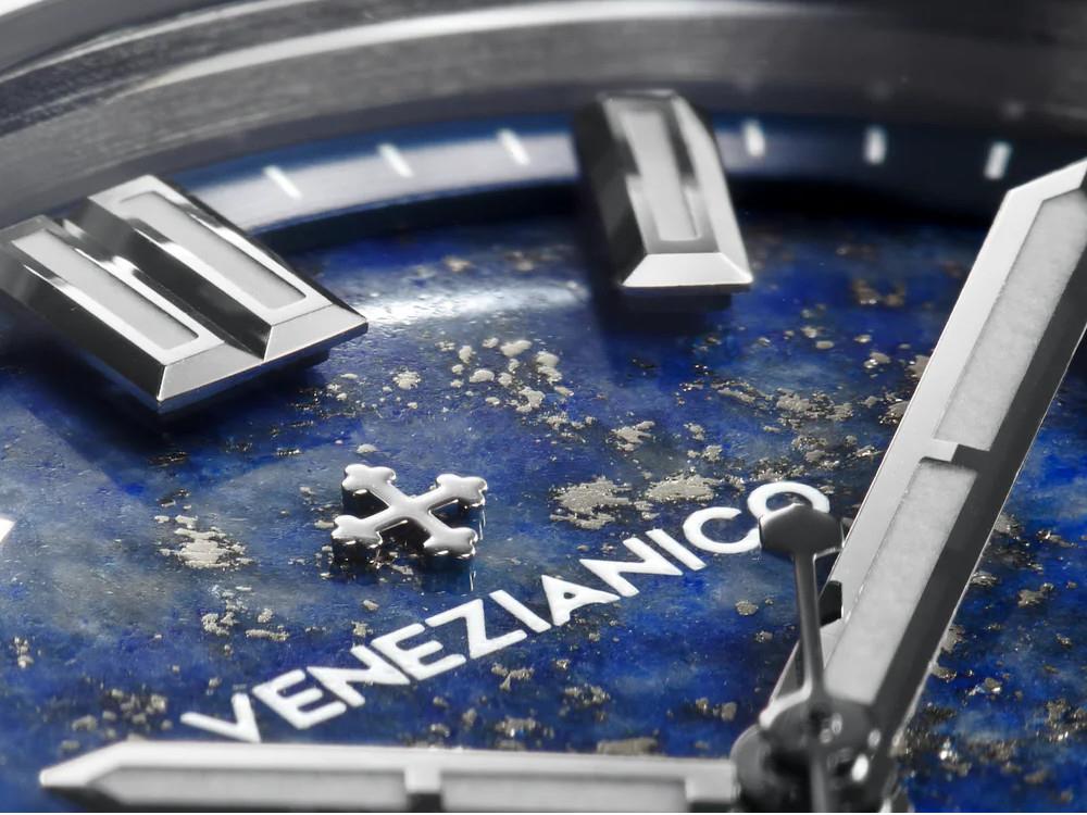 Montre Automatique Venezianico Nereide Lapislazzuli, 42 mm, Bleu, 4521548