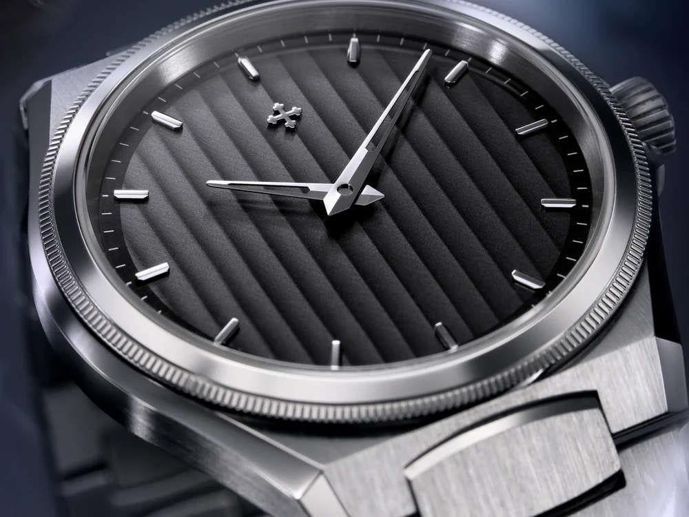 Montre Automatique Venezianico Arsenale, 40 mm, Gris, 6221503C
