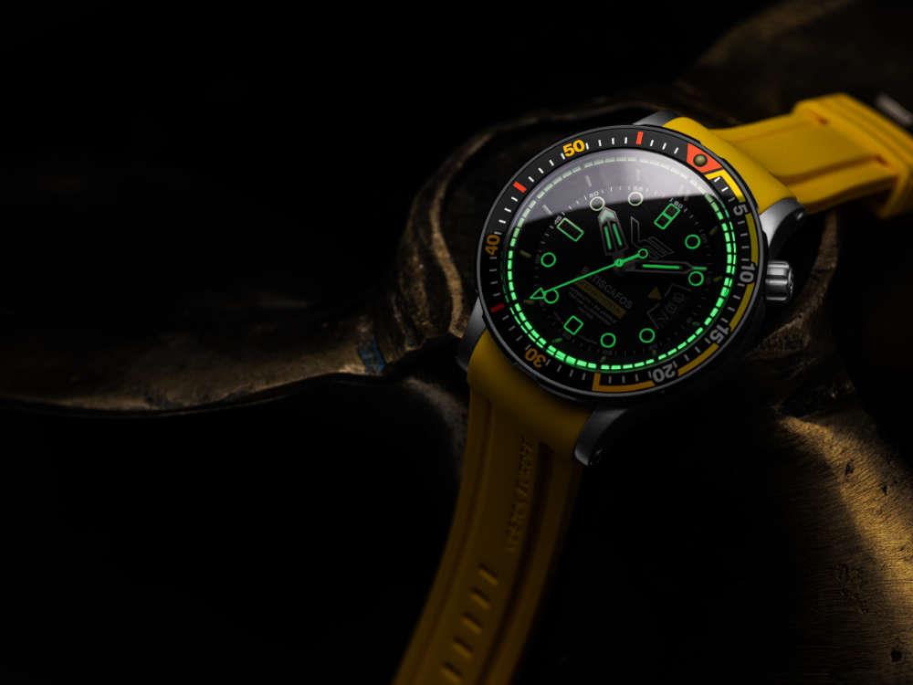 Montre Automatique Vostok Europe Batiscafos, Noir, 49.7 mm, NH35-511E767-L-BK