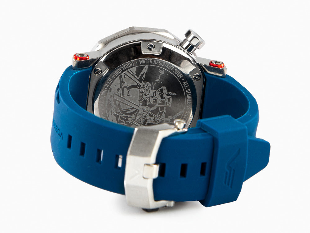 Montre Automatique Vostok Europe Lunokhod-2, Bleu, 49 mm, Tritium, NH35A-620A634