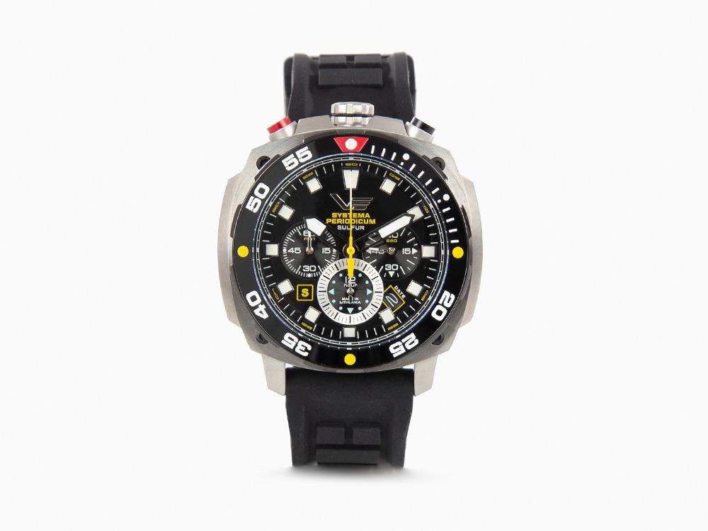 Montre à Quartz Vostok Europe Systema Periodicum Soufre, LE, VK67-650E725-L-BK