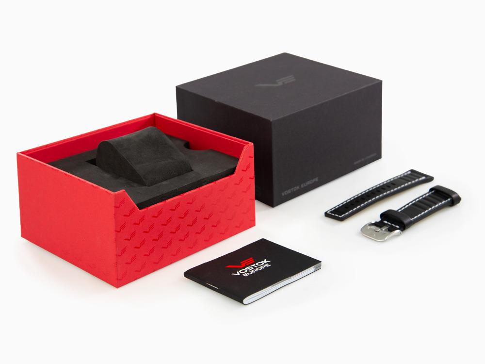 Montre à Quartz Vostok Europe Systema Periodicum Soufre, LE, VK67-650E725-L-BK