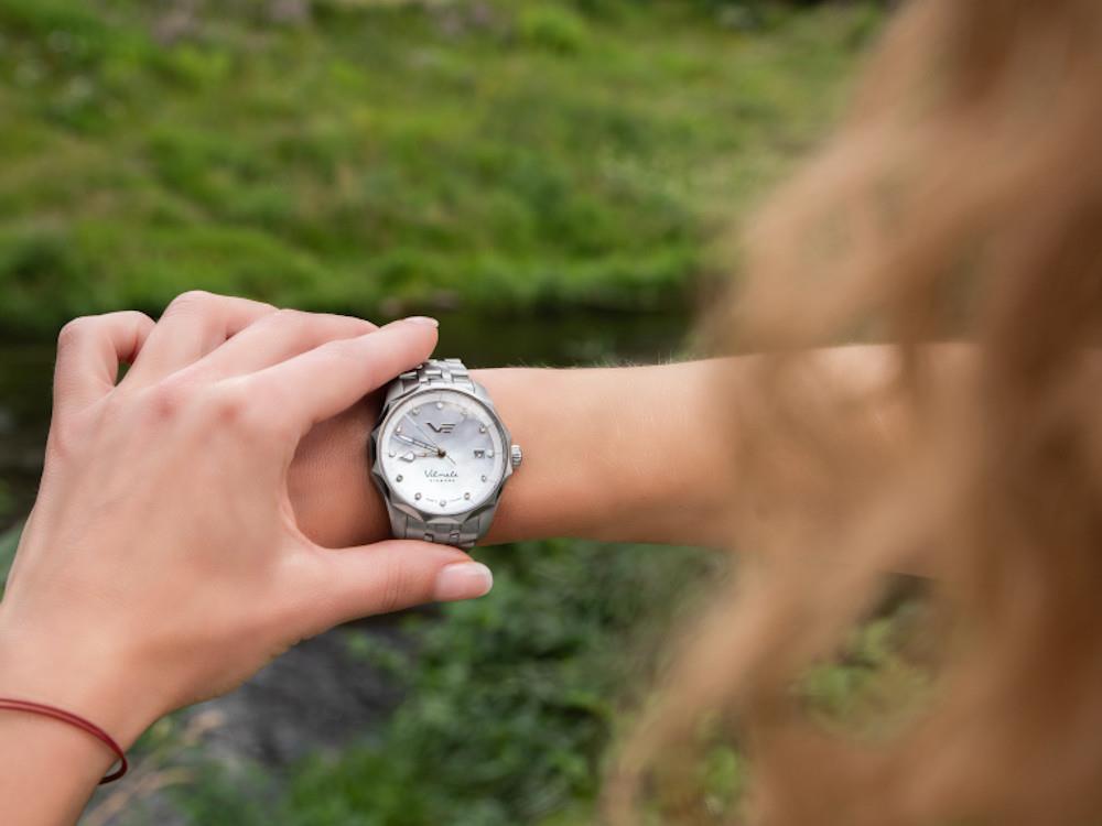 Montre à Quartz Vostok Europe Vilnelė Diamond, 39 mm, VS42-125A755-L-BL