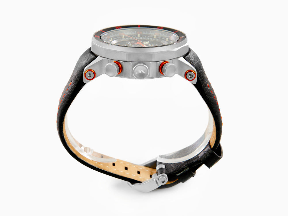 Montre à Quartz Vostok Europe Lunokhod-2, 49 mm, Tritium, Chrono, YM86-620A506