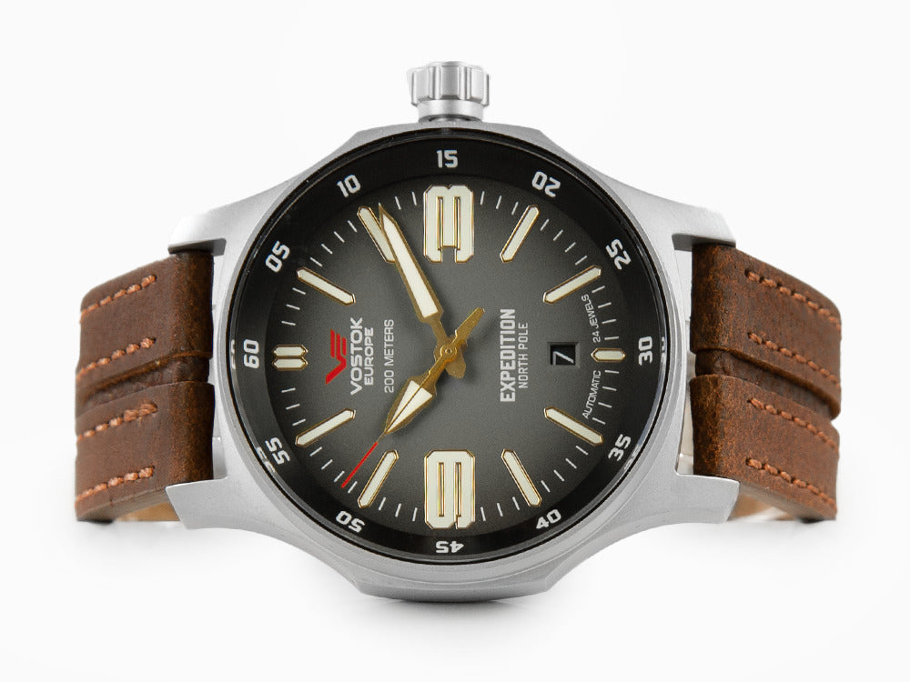 Montre Automatique Vostok Europe Expedition North Pole, Noir, 43mm, YN55-592A555