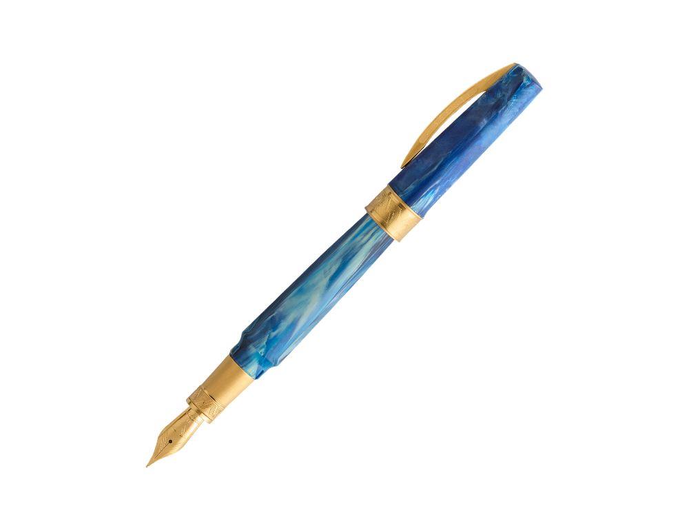 Stylo Plume Visconti Mirage Mythos Odysseus, Bleu, KP07-23-FP