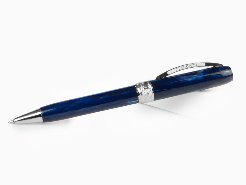 Stylo bille Visconti Rembrandt, Résine Acrilique, Bleu, KP10-02-BP