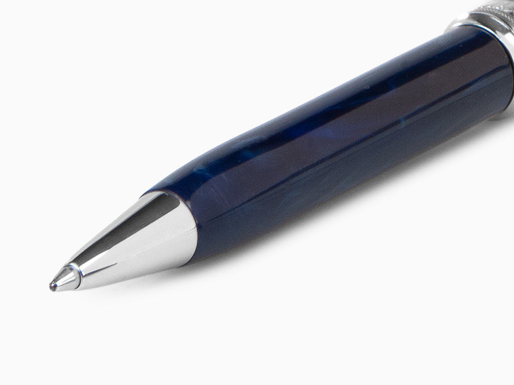 Stylo bille Visconti Rembrandt, Résine Acrilique, Bleu, KP10-02-BP