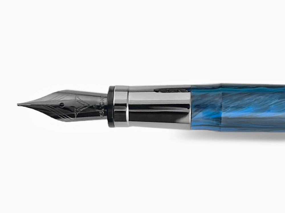 Stylo Plume Visconti Rembrandt-S Blue, Résine, Bleu, KP10-26-FP