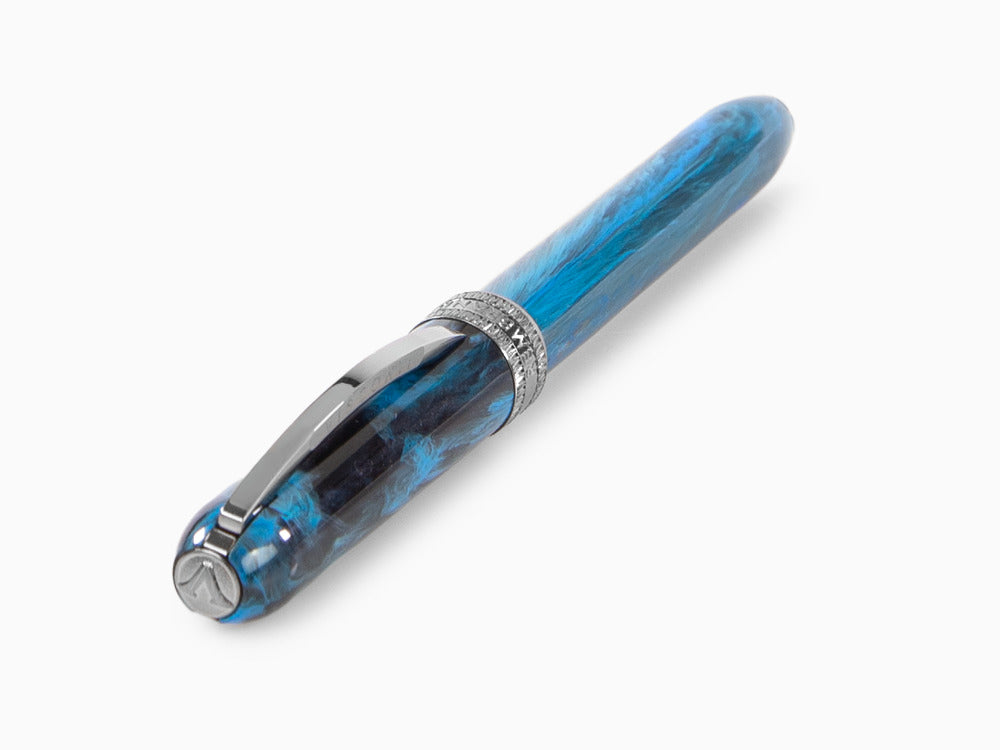 Stylo Plume Visconti Rembrandt-S Blue, Résine, Bleu, KP10-26-FP