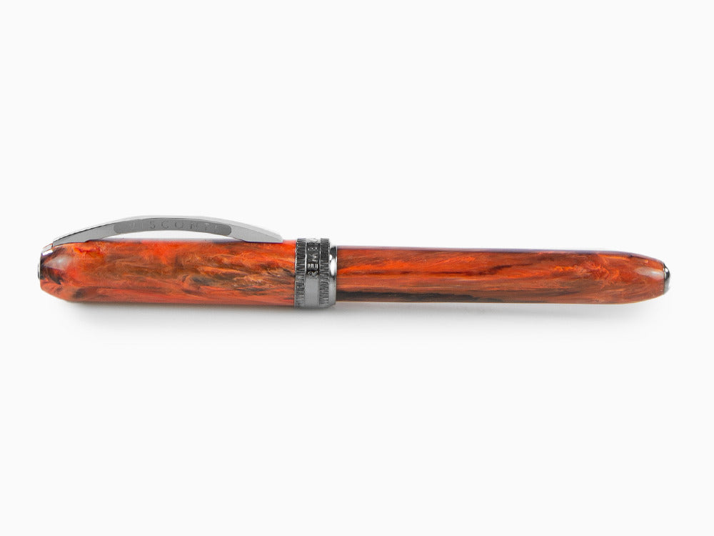 Stylo Plume Visconti Rembrandt-S Orange, Résine Acrilique, KP10-28-FP