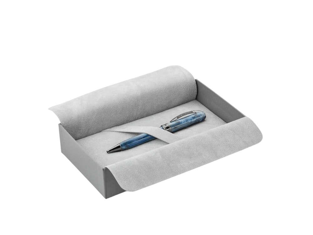 Stylo bille Visconti Comedia Caronte, Bleu, Attributs ruthénium, KP10-54-BP