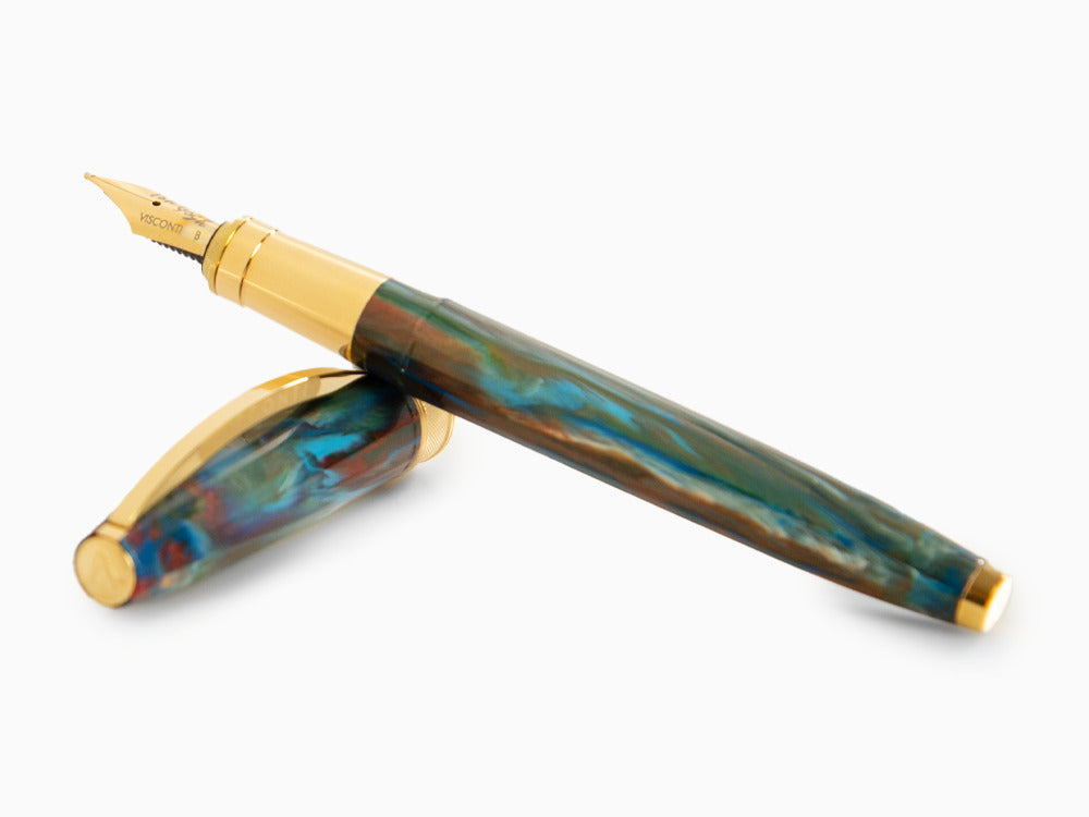 Set Stylo Plume Visconti Van Gogh Oiran, Plaqué or, KP12-22-FP