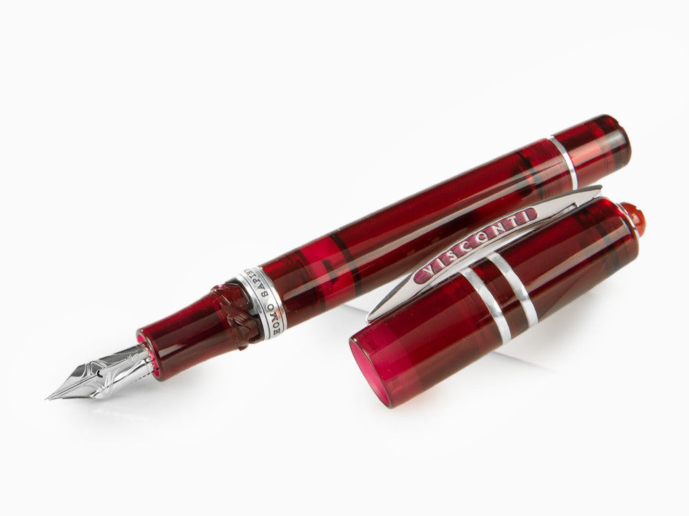 Stylo Plume Visconti Homo Sapiens Demo Stones Ruby, KP15-17-FP