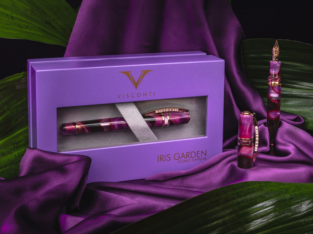 Stylo Plume Visconti HS Iris Garden, Edition Limitée, KP15-41-FP