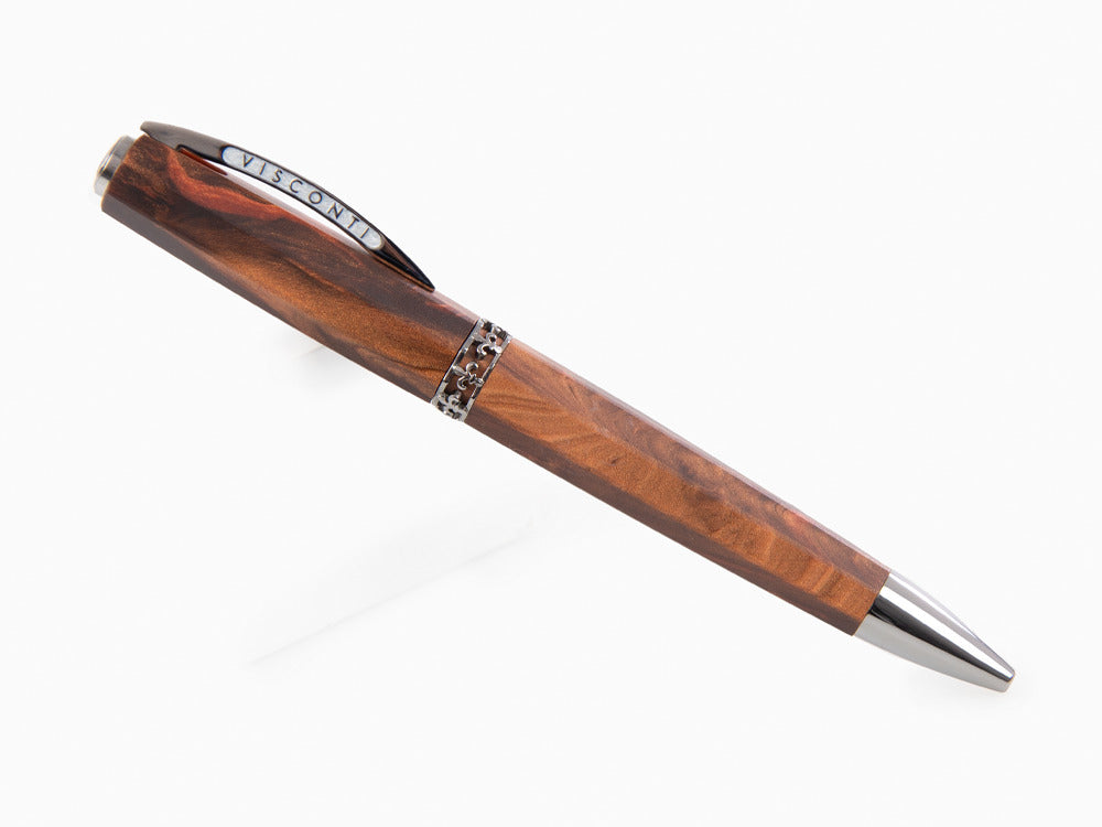 Stylo bille Visconti Medici, Acrosilk, Attributs ruthénium, KP17-40-01-BP