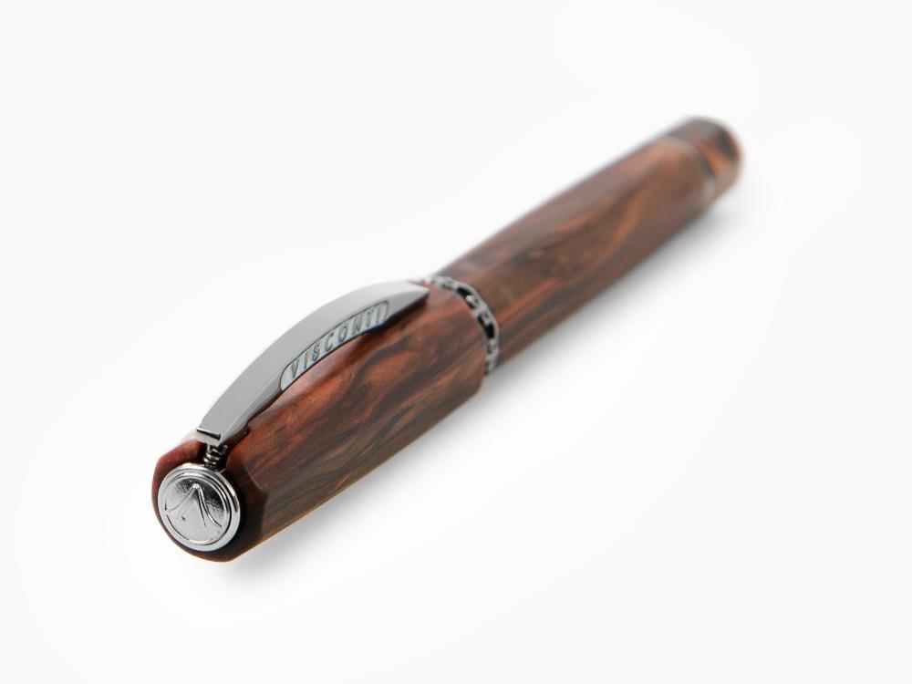 Stylo Plume Visconti Medici, Acrosilk, Ruthénium, KP17-40-01-FP