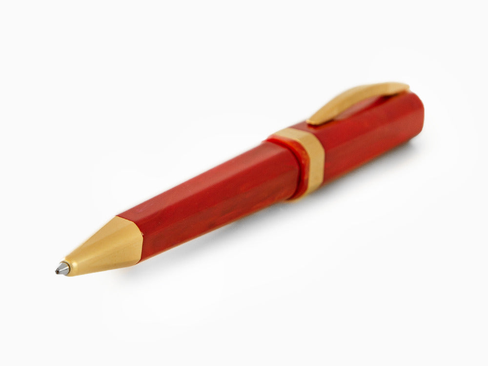 Stylo bille Visconti Opera Gold, Résine Acrilique, Rouge, KP42-01-BP