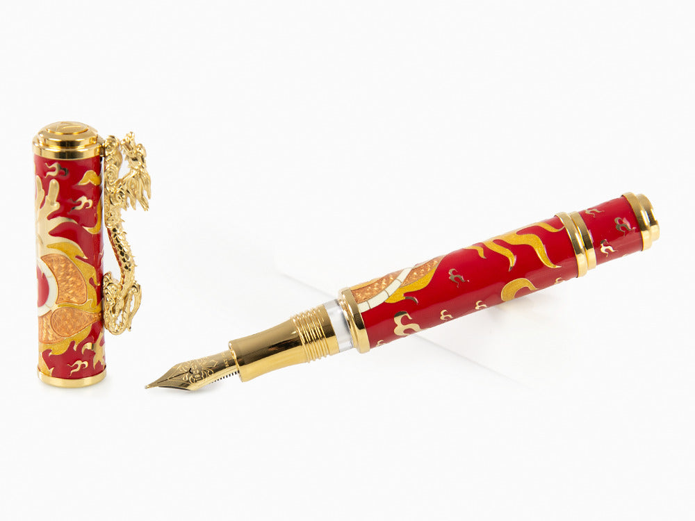 Stylo Plume Visconti Year of the Dragon, Edition Limitée, KP48-01-FP