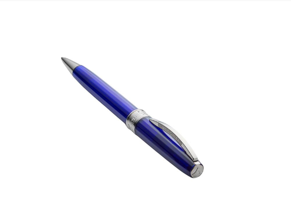 Stylo bille Visconti Michelangelo, Résine, Bleu, KP67-01-BP