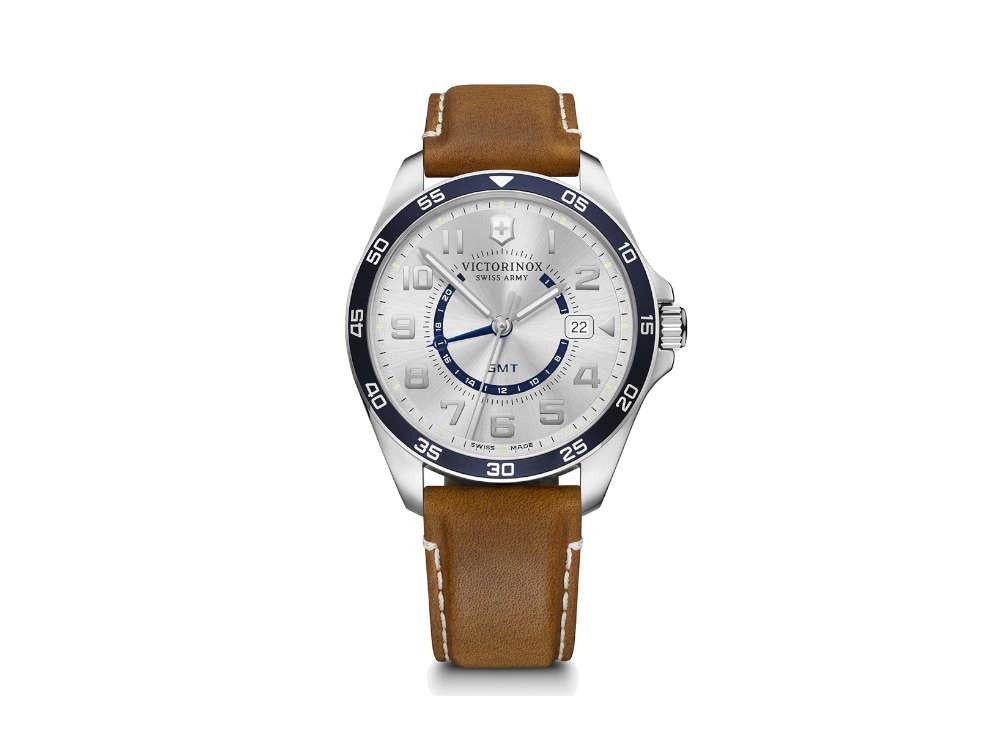 Montre à Quartz Victorinox Fieldforce Classic GMT, Gris, 42 mm, V241931