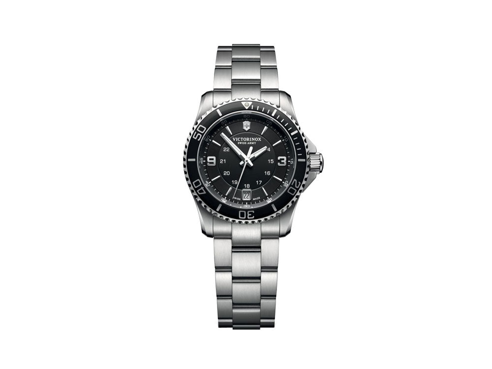 Montre à Quartz Victorinox Maverick Ladies, Noir, 34 mm, Acier, 10 atm, V241701